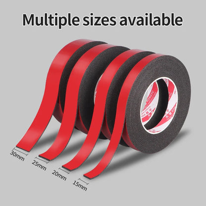 Super Strong Black Foam Double Sided Tape Sponge Soft Mounting Adhesive Tape Door Window Anti-collision Fixed Protect Tapes