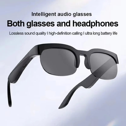 Lenovo 8K 1800MP AI Smart Glasses Hands-Free Calling AI Translation AI Chat Logging Music Playback Men Women Smart Sunglasses