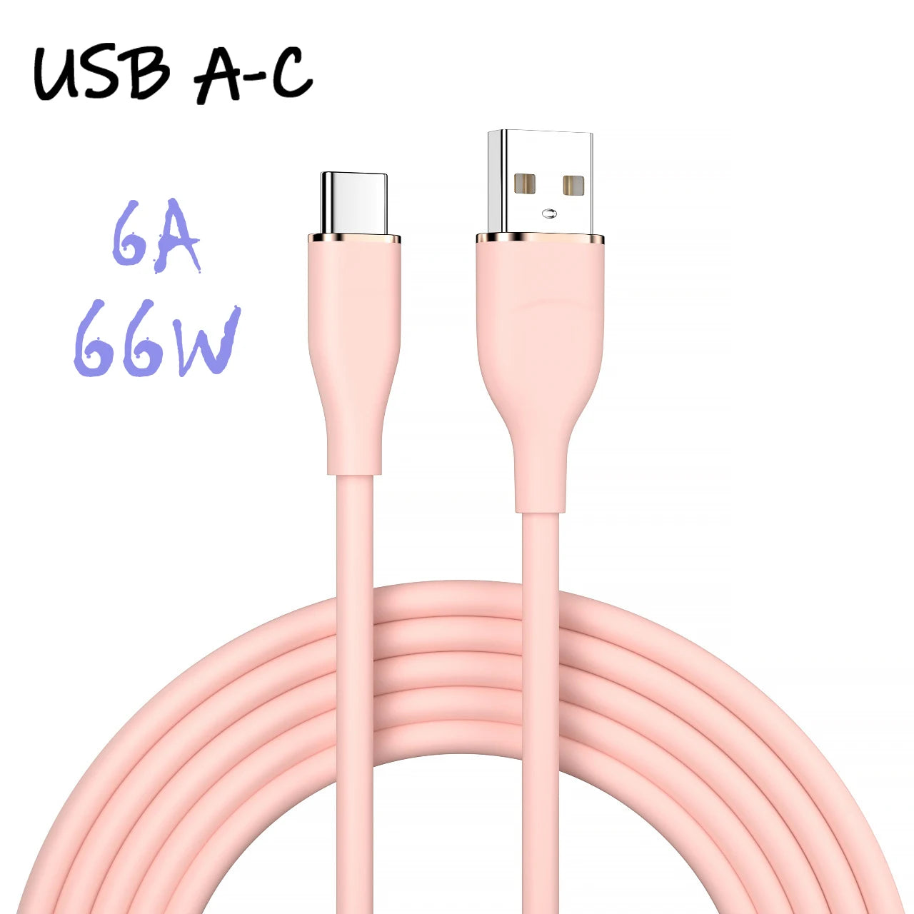 UGOURD Liquid Silicon USB-Type C To C Fast Charging Cable 66W USB to C PD 60W 45W 27W For Huawei SCP Xiaomi iPhone 15 16 Pro Max