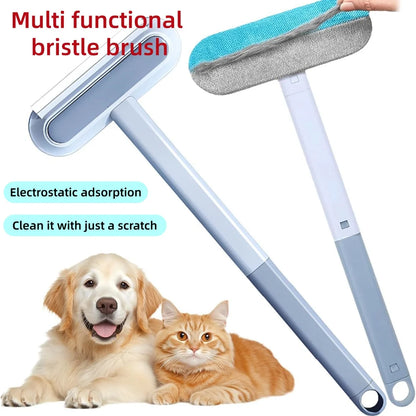 Pet Hair Remover, a Four in One Reusable Tool for Dog and Cat Hair Removal - Suitable for Sofas, Carpets, and Car Seats