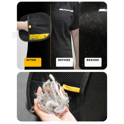 Pet hair removal brush, cat hair remover, household brush, lint roller, dog hair remover, electrostatic hair removal, pet gloves