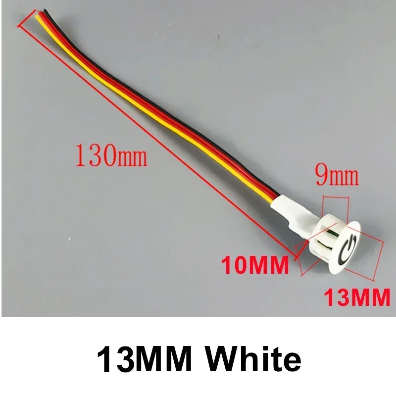 Embedded Dimmable Touch Sensor Button Switch DC5V 12V 24V Smart Controller Home Light Strip Table Lamp LED Dimmer Controller