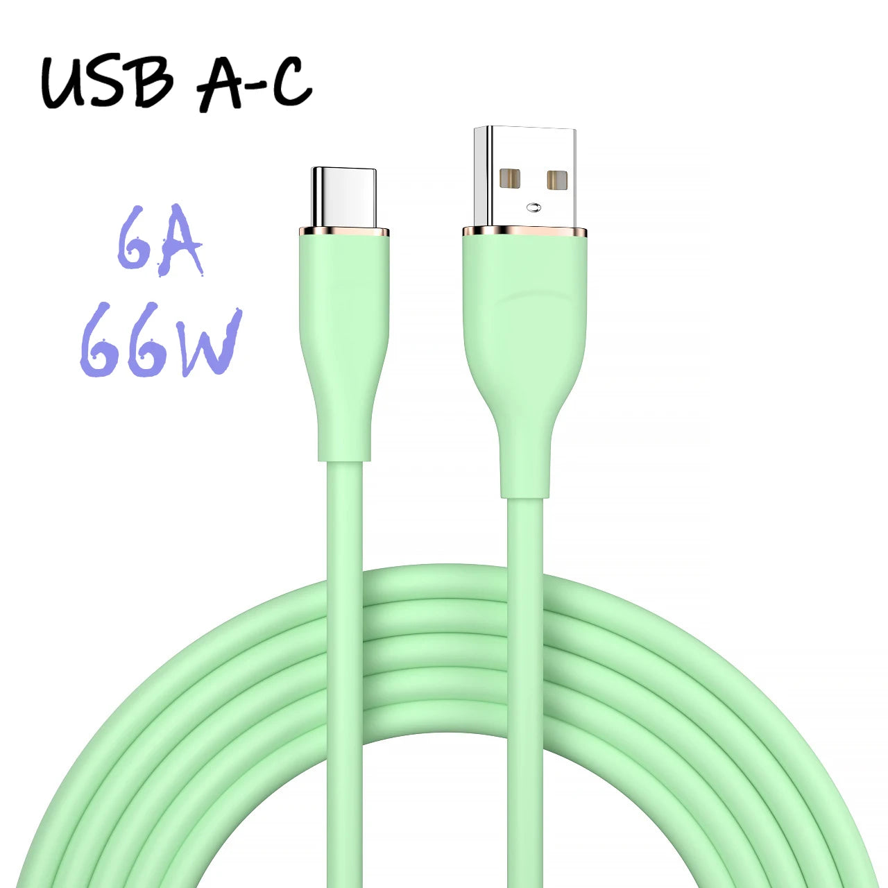 UGOURD Liquid Silicon USB-Type C To C Fast Charging Cable 66W USB to C PD 60W 45W 27W For Huawei SCP Xiaomi iPhone 15 16 Pro Max