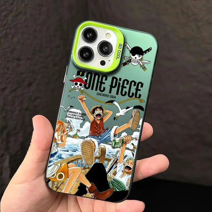 Case for iPhone 14Pro 15 13 Pro MAX 11 16Pro 16e XR XS MAX 14 12 Soft Cover Anime O-One PieceS