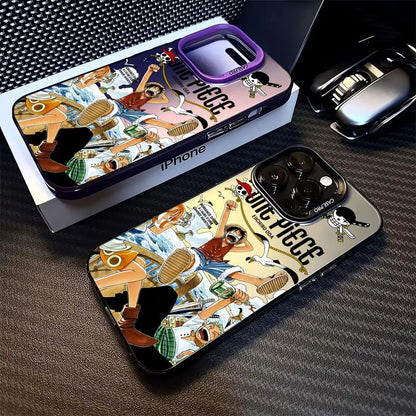 Case for iPhone 14Pro 15 13 Pro MAX 11 16Pro 16e XR XS MAX 14 12 Soft Cover Anime O-One PieceS