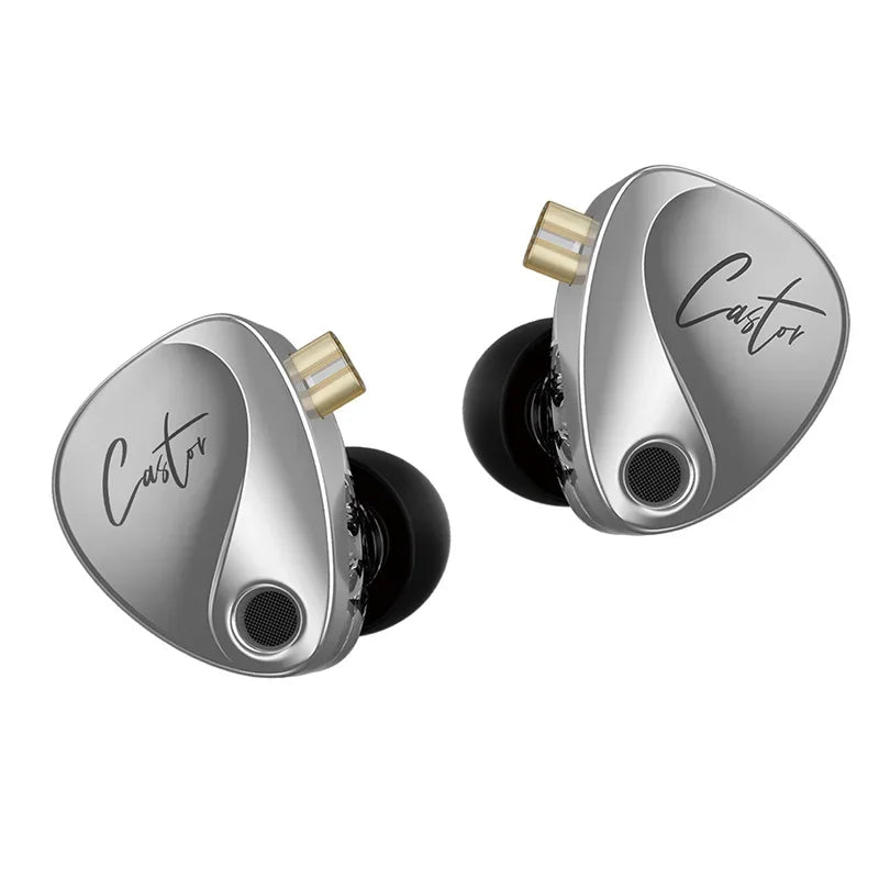 KZ Castor 2DD Dynamic in Ear Earphone High-end Tunable Earphones HiFi Bass Monitor Headphone Cancelling Earbud ZSNPRO EDXPRO