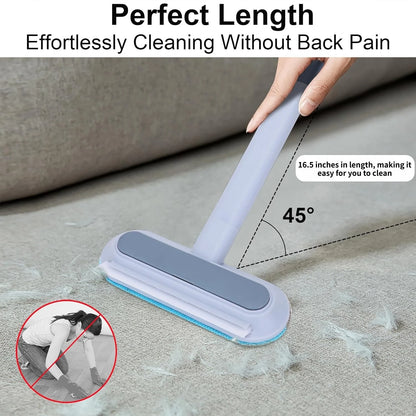 Pet Hair Remover, a Four in One Reusable Tool for Dog and Cat Hair Removal - Suitable for Sofas, Carpets, and Car Seats
