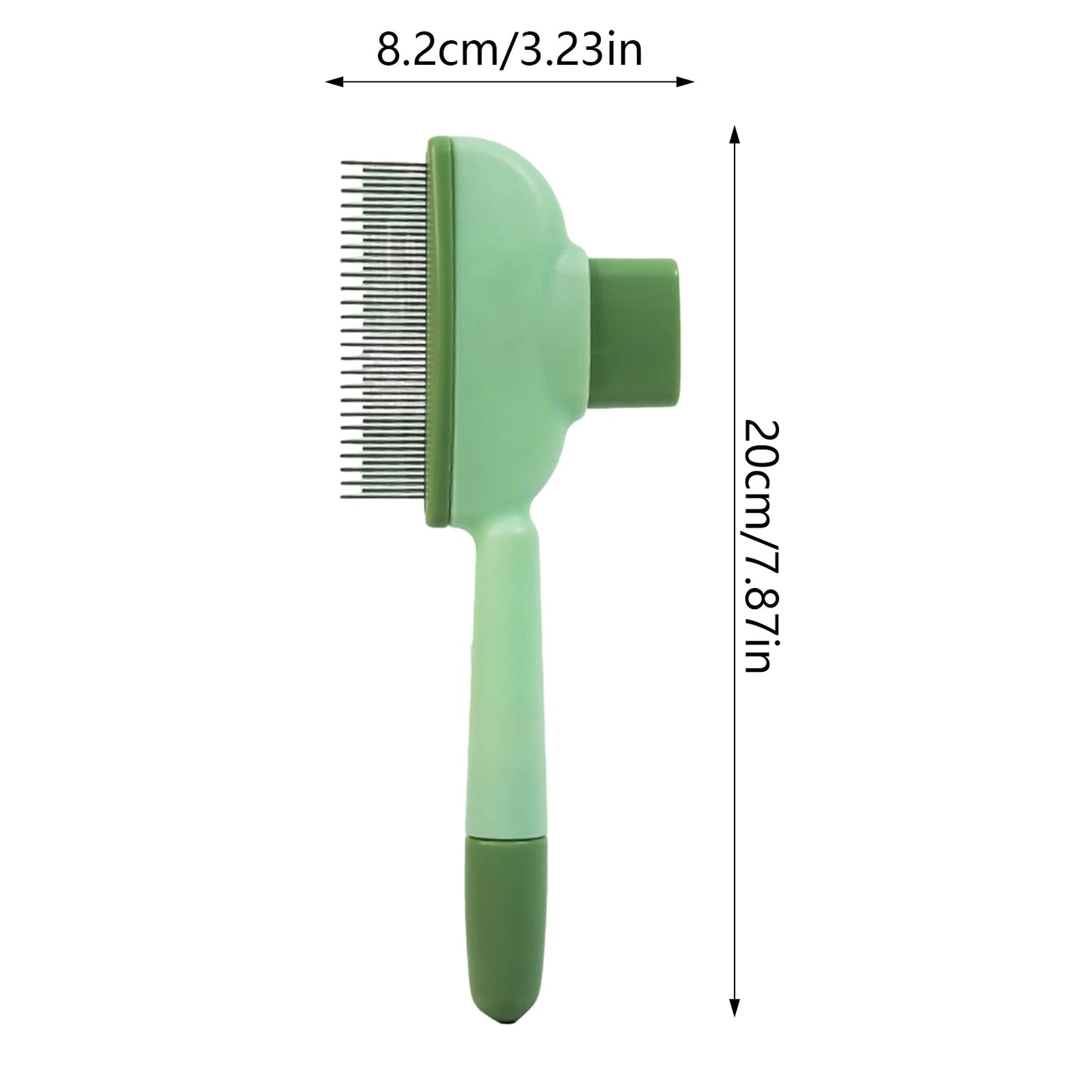 Pet Hair Comb Grooming Brush Effectively Remove Loose Hair Pet Cleaning Tool for Hair Removal and Bathing