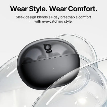 Baseus Bowie MC2 AIR Clip-on TWS Earbuds Ear Clips Wireless Earphones Bluetooth 6.0   Open Earrings 4 Mic ENC Sports Headphones