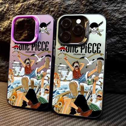 Case for iPhone 14Pro 15 13 Pro MAX 11 16Pro 16e XR XS MAX 14 12 Soft Cover Anime O-One PieceS