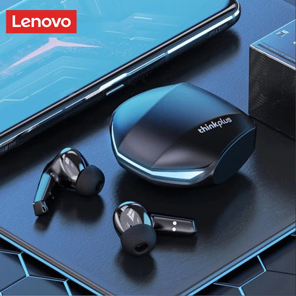 Choice Lenovo GM2 Pro TWS Wireless Bluetooth V5.4 Earphone HD Call Low Latency Headphones Dual Mode Music Gaming Earbuds GM2PRO