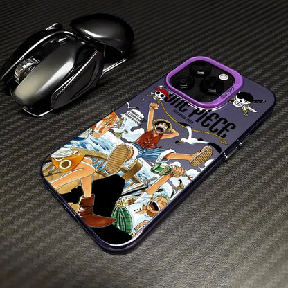 Case for iPhone 14Pro 15 13 Pro MAX 11 16Pro 16e XR XS MAX 14 12 Soft Cover Anime O-One PieceS