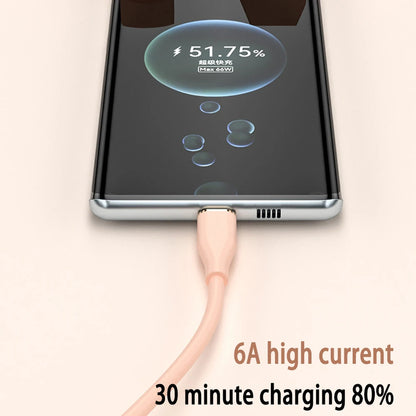 UGOURD Liquid Silicon USB-Type C To C Fast Charging Cable 66W USB to C PD 60W 45W 27W For Huawei SCP Xiaomi iPhone 15 16 Pro Max