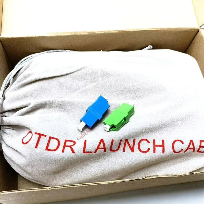 Fiber Optic Launch Cable Box 1310/1550Nm 1km OTDR Dead Zone Eliminator SC/APC-SC/UPC Customized Connector