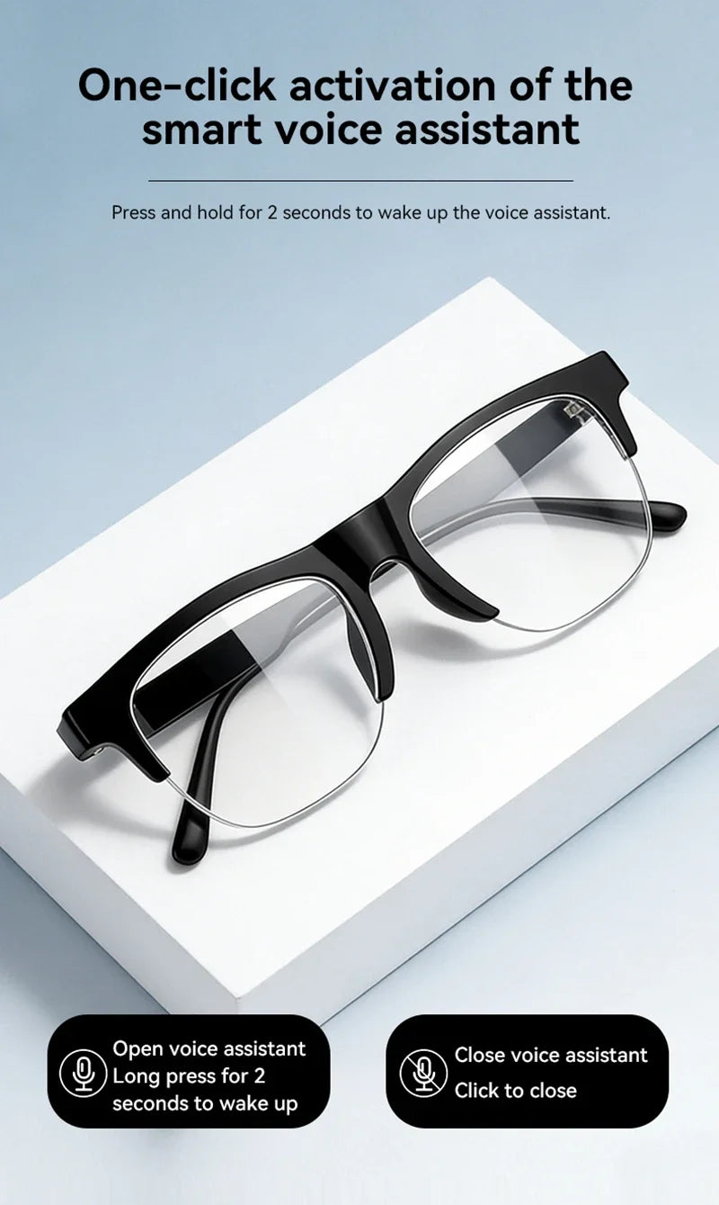 Lenovo 8K 1600MP AI Smart Glasses Hands-Free Calling AI Translation AI Voice Assistant Remote Control Touch Photo AI Glasses