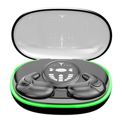 TWS Bluetooth 5.3 Wireless Earphone Invisible Sleep Headphones Hidden Earbuds IPX5 Waterproof Noise Reduction Sports Headset