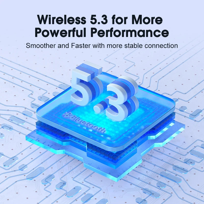 QCY T13 ANC Active Noise Cancelling Wireless Earbuds Bluetooth 5.3 Headphones 4 Mics ENC Clear Calls Earphones 30H Playtime IPX5