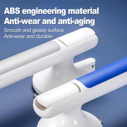 Bathroom Safety Handrail for Elderly No Drill Suction Grab Bar Non-Slip Reusable Shower Toilet Kitchen Tile Glass Wall