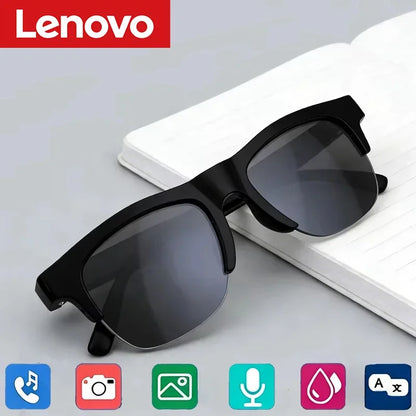 Lenovo 8K HD AI Smart Glasses AI Translation Hands-Free Calling AI Chat Logging Music Playback Smart Sunglasses for Men 2026 New