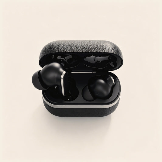 TWS In-ear Bluetooth 5.3 Earphones Leather In-Ear Earbuds Touch Control Wireless Headset For Video Gaming Music Holiday Gift
