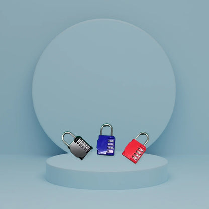 Mini Cabinet Door Lock Home Backpack Luggage Bag Student Dormitory Jian Shengfang Padlock 4 Digit Password Anti-theft Lock