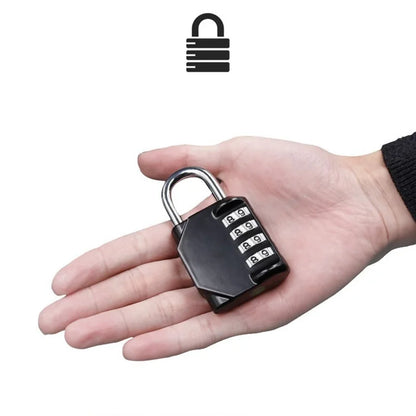 Mini Cabinet Door Lock Home Backpack Luggage Bag Student Dormitory Jian Shengfang Padlock 4 Digit Password Anti-theft Lock