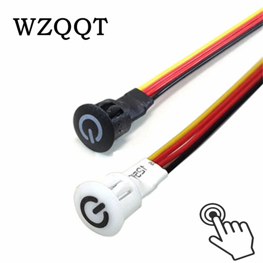 Embedded Dimmable Touch Sensor Button Switch DC5V 12V 24V Smart Controller Home Light Strip Table Lamp LED Dimmer Controller