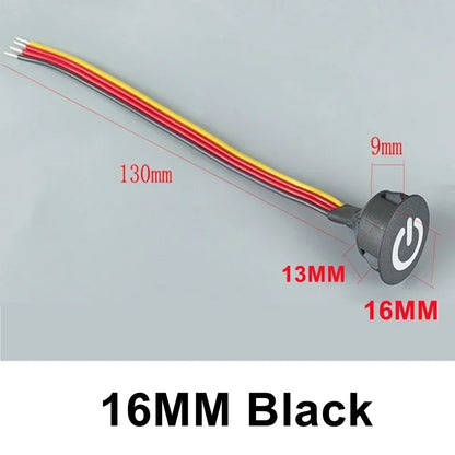 Embedded Dimmable Touch Sensor Button Switch DC5V 12V 24V Smart Controller Home Light Strip Table Lamp LED Dimmer Controller