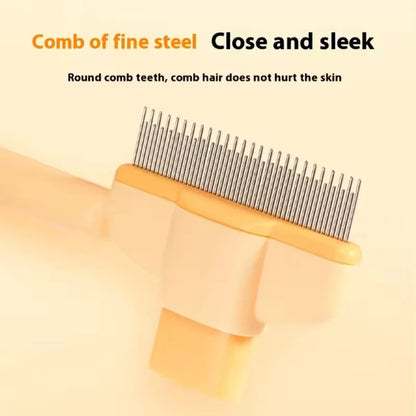 Pet Hair Remover Brush Cat Dog Hair Grooming And Care Comb For Long Hair Dog Pet Removes Hairs Cleaning Bath Brush Cat Supplies