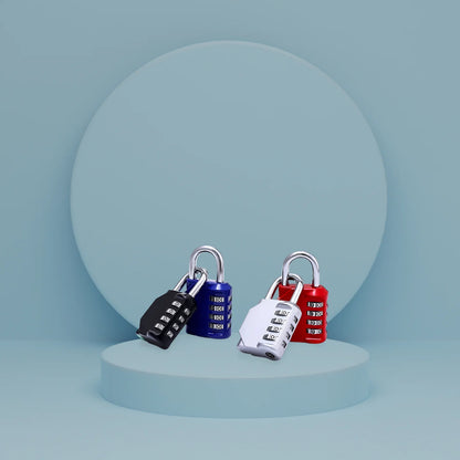 Mini Cabinet Door Lock Home Backpack Luggage Bag Student Dormitory Jian Shengfang Padlock 4 Digit Password Anti-theft Lock