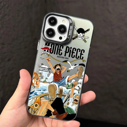 Case for iPhone 14Pro 15 13 Pro MAX 11 16Pro 16e XR XS MAX 14 12 Soft Cover Anime O-One PieceS
