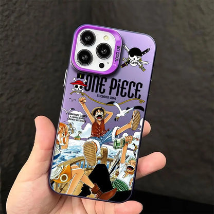 Case for iPhone 14Pro 15 13 Pro MAX 11 16Pro 16e XR XS MAX 14 12 Soft Cover Anime O-One PieceS