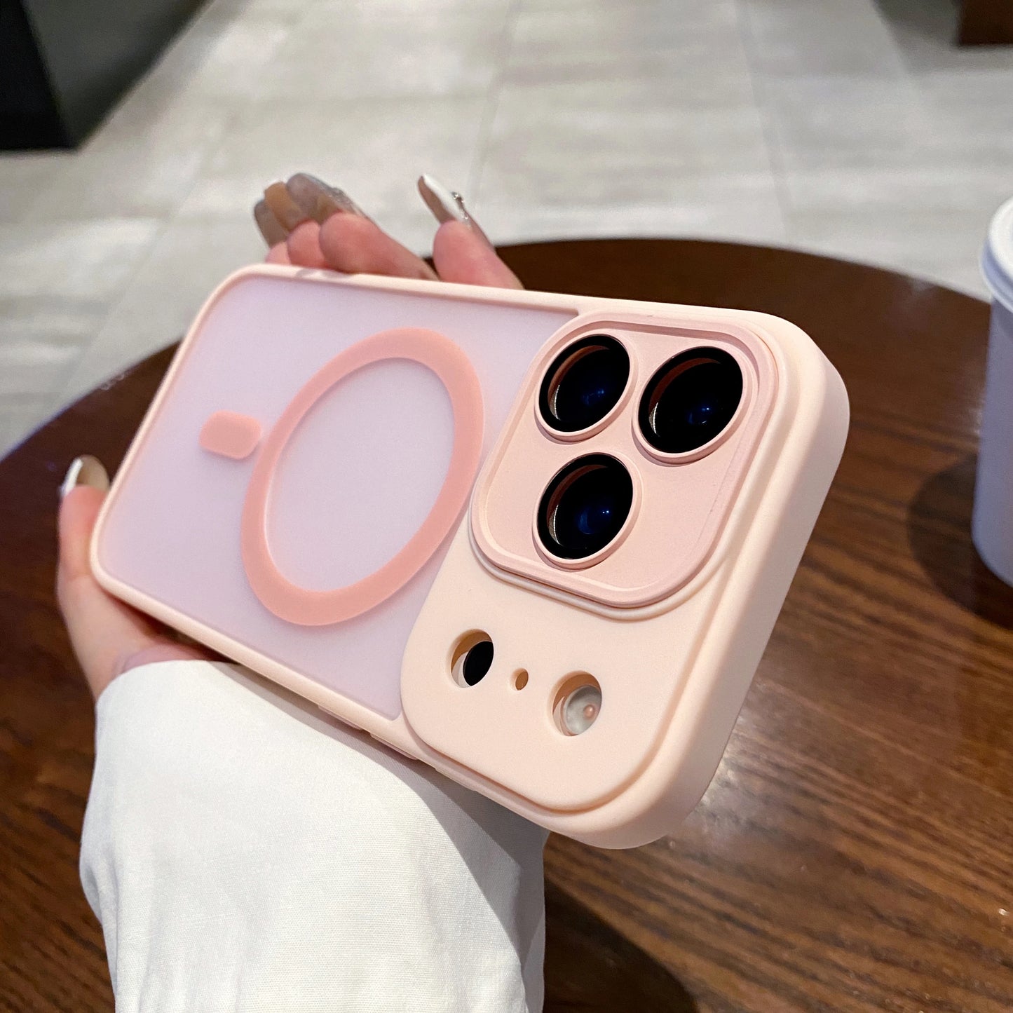 Luxury Matte Magnetic Wireless Charge Case For iPhone 17 Pro Max 17 Air 17 Pro 17 Lens Glass Film Clear Hard Bumper Back Cover