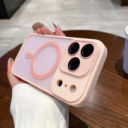 Luxury Matte Magnetic Wireless Charge Case For iPhone 17 Pro Max 17 Air 17 Pro 17 Lens Glass Film Clear Hard Bumper Back Cover