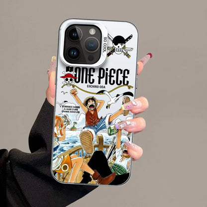Case for iPhone 14Pro 15 13 Pro MAX 11 16Pro 16e XR XS MAX 14 12 Soft Cover Anime O-One PieceS