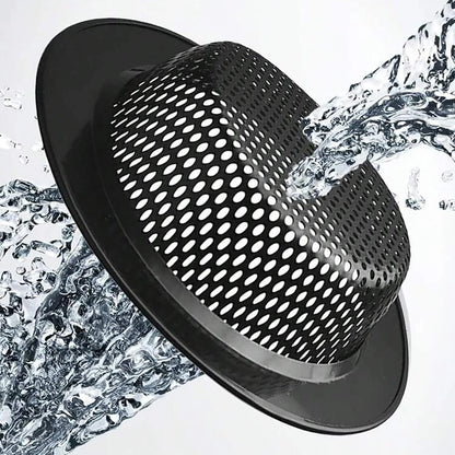 1/2 Pack of Black Matte Kitchen Sink Strainers, Available in 5.3cm / 2.08inch , 7cm / 2.87inch , 9cm / 3.54inch , 11.5cm / 4.52inch , 4 Different Sizes, Stainless Steel Sink Drain Strainer, Dishwasher Safe, Kitchen Sink Strai