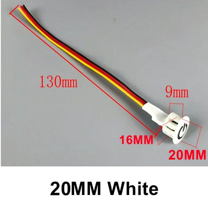 Embedded Dimmable Touch Sensor Button Switch DC5V 12V 24V Smart Controller Home Light Strip Table Lamp LED Dimmer Controller