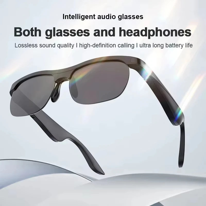 Lenovo 8K 1600MP AI Smart Glasses HD Hands-Free Calling AI Translation AI Chat Logging Music Playback New Smart Sunglasses