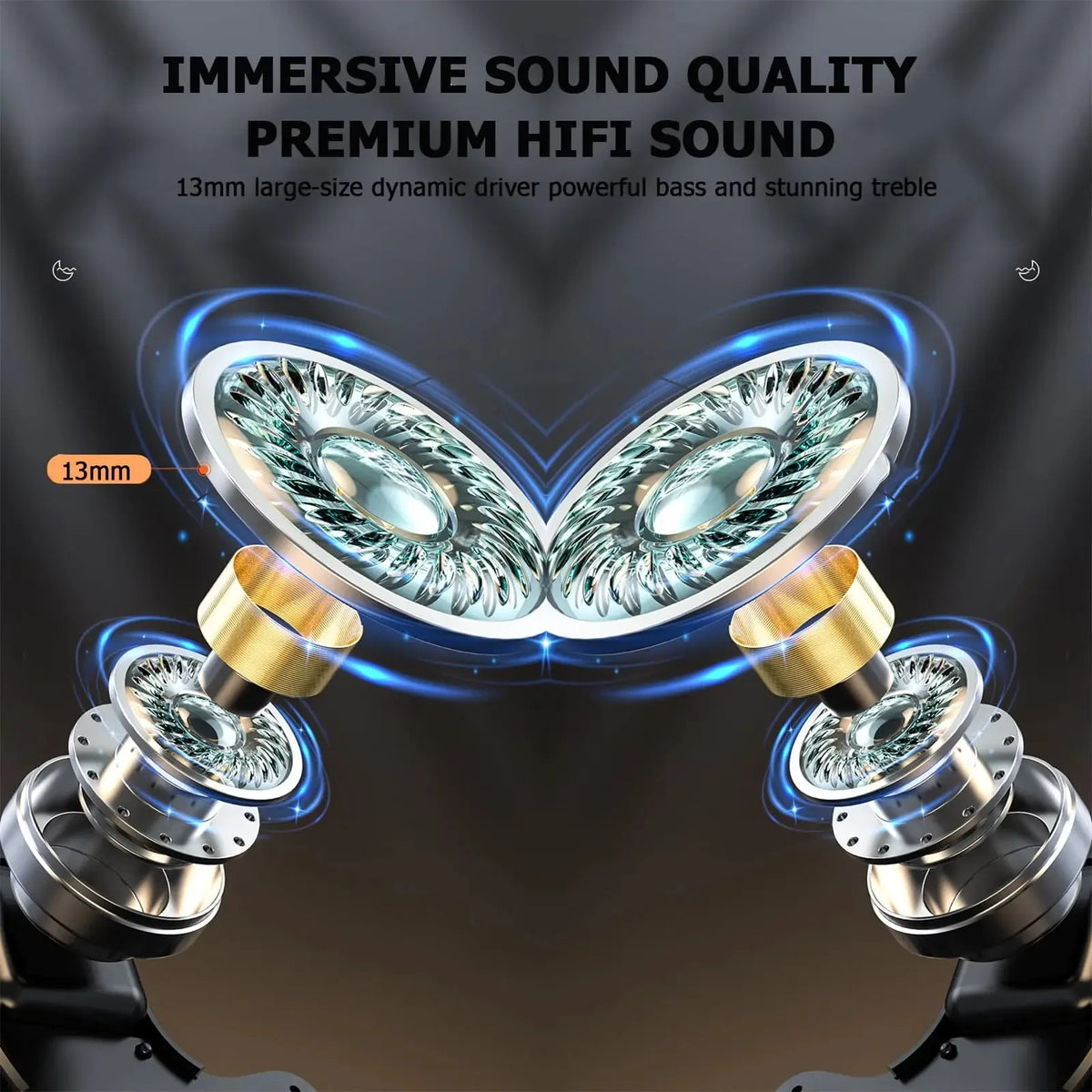 New Bluetooth 5.3 Wireless Earbuds for Sleeping Mini Design Portable Audio for Small Ears Ultra-Mini Sleep Earphones With Mic