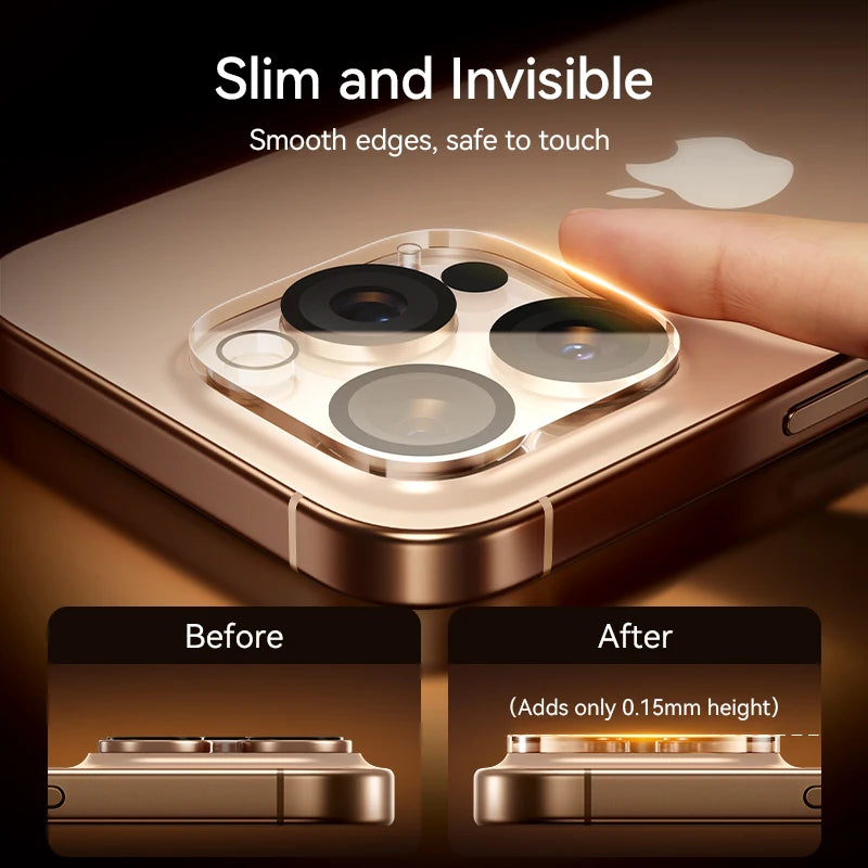 Joyroom HD Lens Protective Glass For iPhone 18 Pro Max Back Camera Protector Tempered Glass For iPhone 17 16 15 14 Pro Len Film