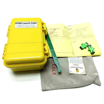 Fiber Optic Launch Cable Box 1310/1550Nm 1km OTDR Dead Zone Eliminator SC/APC-SC/UPC Customized Connector