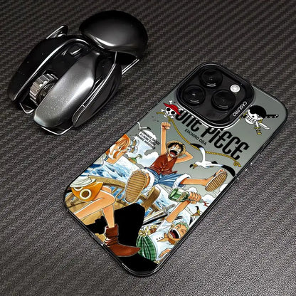 Case for iPhone 14Pro 15 13 Pro MAX 11 16Pro 16e XR XS MAX 14 12 Soft Cover Anime O-One PieceS