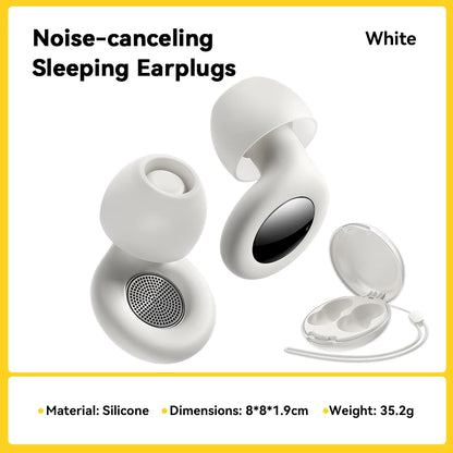 ESSAGER Noise Cancelling Ear Plugs for Sleeping Soft Silicone Sleep Earplugs Noise Reduction Earbuds for Sleep Work Study Travel