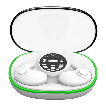 TWS Bluetooth 5.3 Wireless Earphone Invisible Sleep Headphones Hidden Earbuds IPX5 Waterproof Noise Reduction Sports Headset