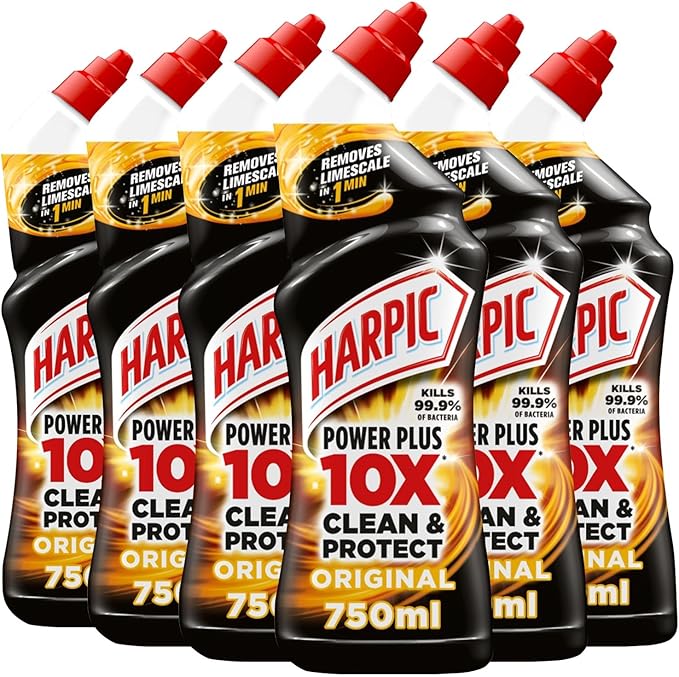 Harpic Power Plus, 6 x 750ml