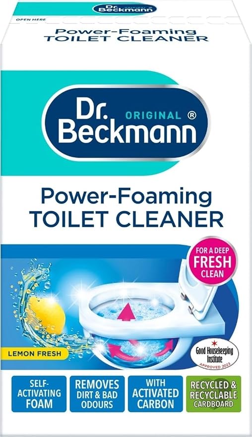 Dr. Beckmann Power-Foaming Toilet Cleaner | For Deep Fresh Cleaning