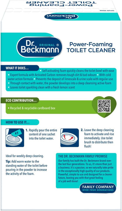 Dr. Beckmann Power-Foaming Toilet Cleaner | For Deep Fresh Cleaning