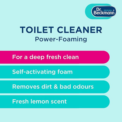 Dr. Beckmann Power-Foaming Toilet Cleaner | For Deep Fresh Cleaning