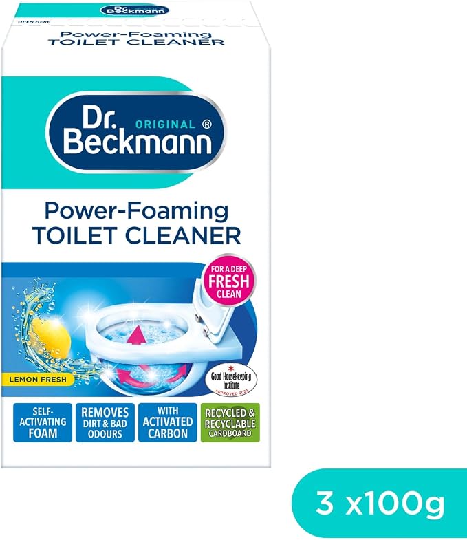 Dr. Beckmann Power-Foaming Toilet Cleaner | For Deep Fresh Cleaning