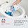 SC Johnson Professional Duck Deep Action Gel Toilet Cleaner, Marine, 750 ml | Angled neck reaches under the rim, removes limescale and mineral deposits, Kills 99.9% Germs, for professional use only